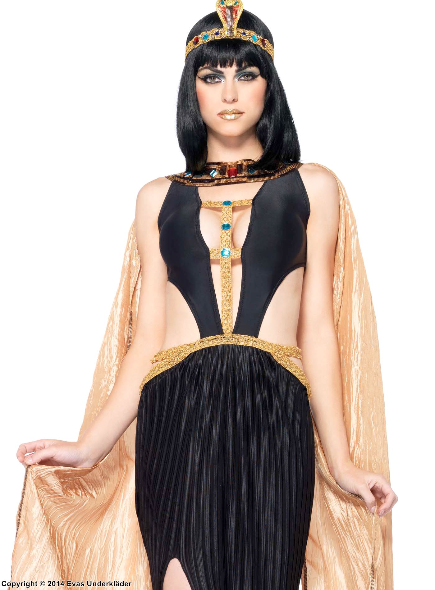 Sexig Cleopatraklänning, maskeraddräkt
